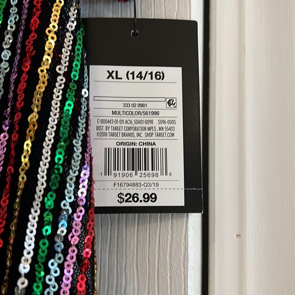 Art class sequin straight dress - Picture 2 of 3